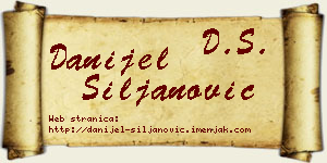 Danijel Siljanović vizit kartica